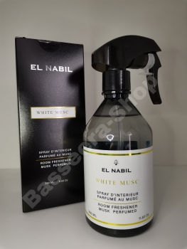 El Nabil Raum- Textilspray White Musk